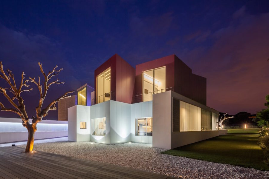 Superb Geometric House in Madrid0