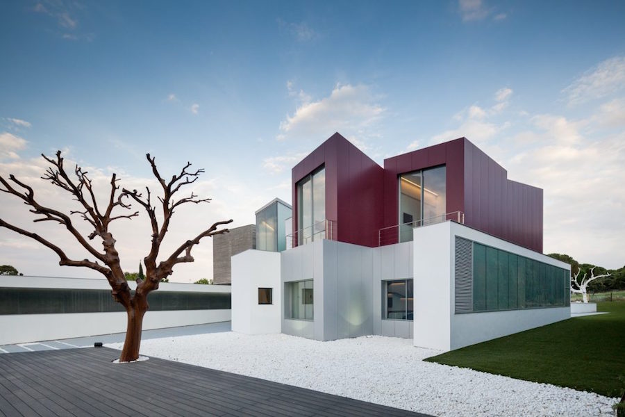 Superb Geometric House in Madrid10