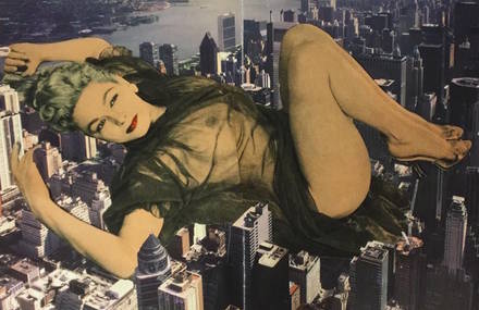 Surreal Pin-ups Collages