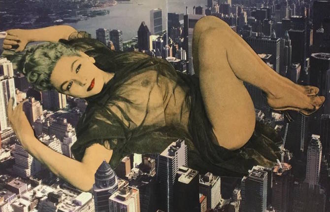 Surreal Pin-ups Collages