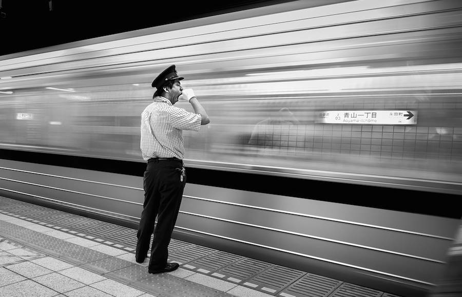 In Tokyo’s Subway