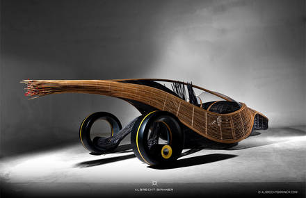 Futuristic Prototype of a Vegetal Car