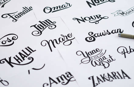SERIF Journal – Illustrator & Typographer Tyrsa’s Portrait