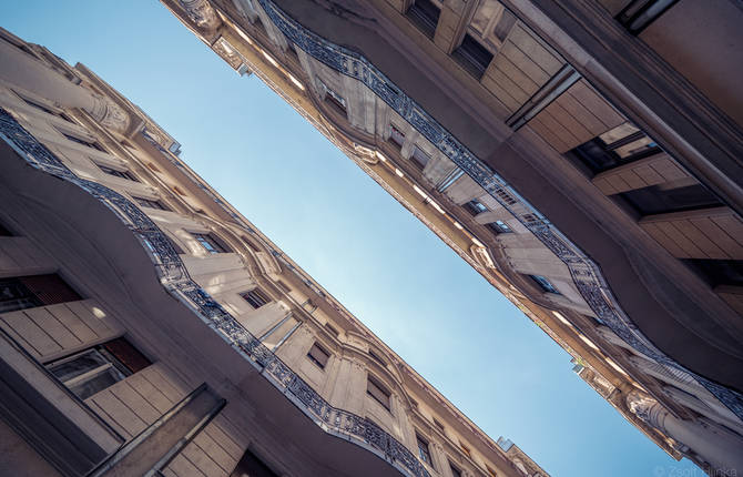 Stunning Pictures of Budapest Buildings from the Floor