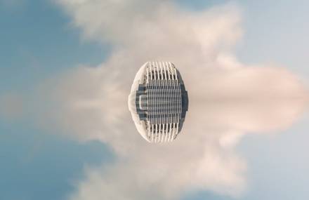 Visual Video of Hong Kong’s Symmetrical & Packed Skyline