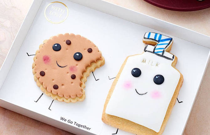 Adorable Cookies With Cute Faces & Warm Feelings