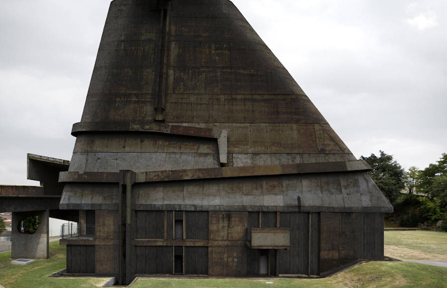 Le Corbusier’s Church Covered Digitally by a New Facade