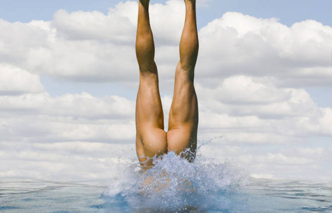 Mesmerizing Series of Floating Bodies in Water