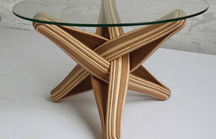 Lock Bamboo Coffee Table