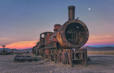 Unexpected Pictures of Lost Trains in Bolivia