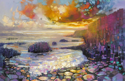 Colorful Oil Paintings of Scottish Landscapes