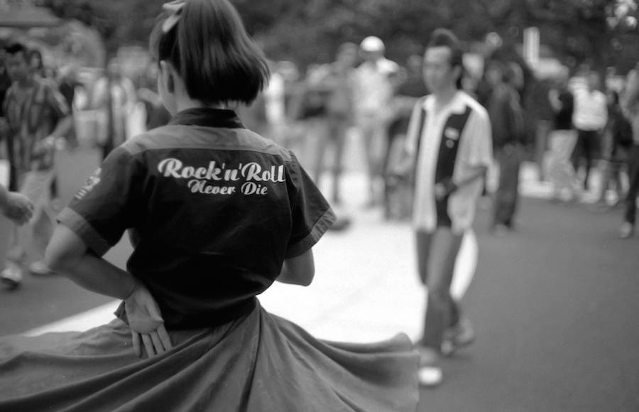 Portraits of Rockabilly Fanatics in Tokyo