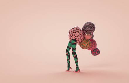 Strange Legs Wearing Objects