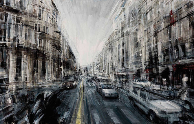Beautiful and Enigmatic Cityscapes Paintings of NYC