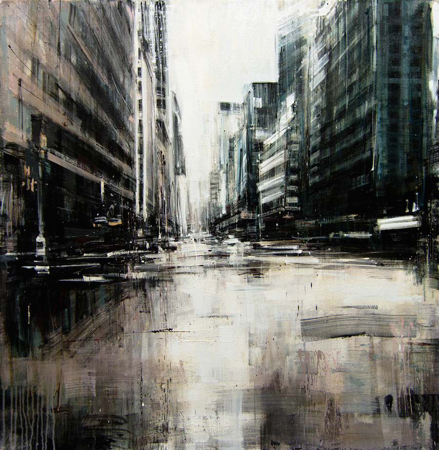 Beautiful and Enigmatic CItyscapes Paintings of NYC-3