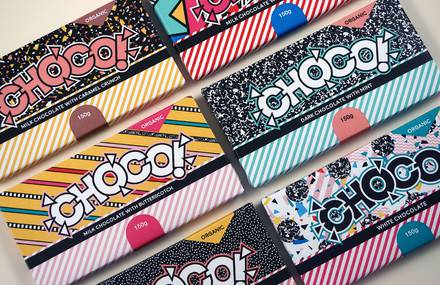 The Pop Visual Identity of CHOCO