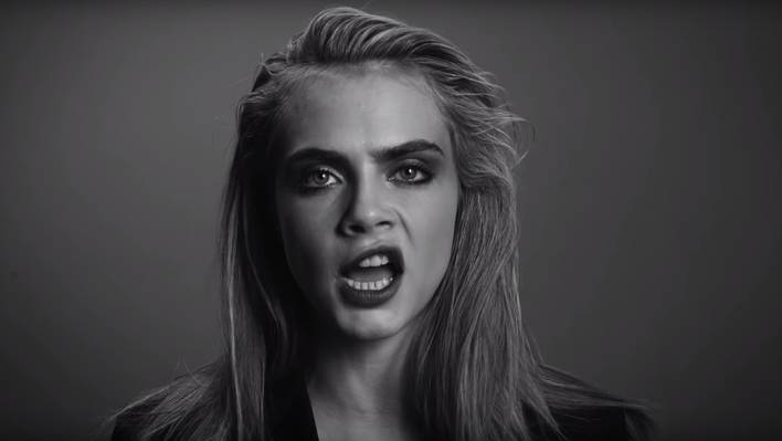Cara Delevingne Imitates Iconic Vilain Characters