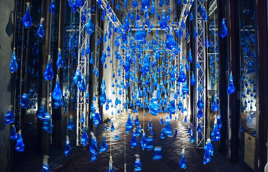 Enchanting Drops Installation in Taiwan