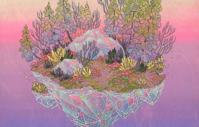 Little Floating Fantasy Worlds