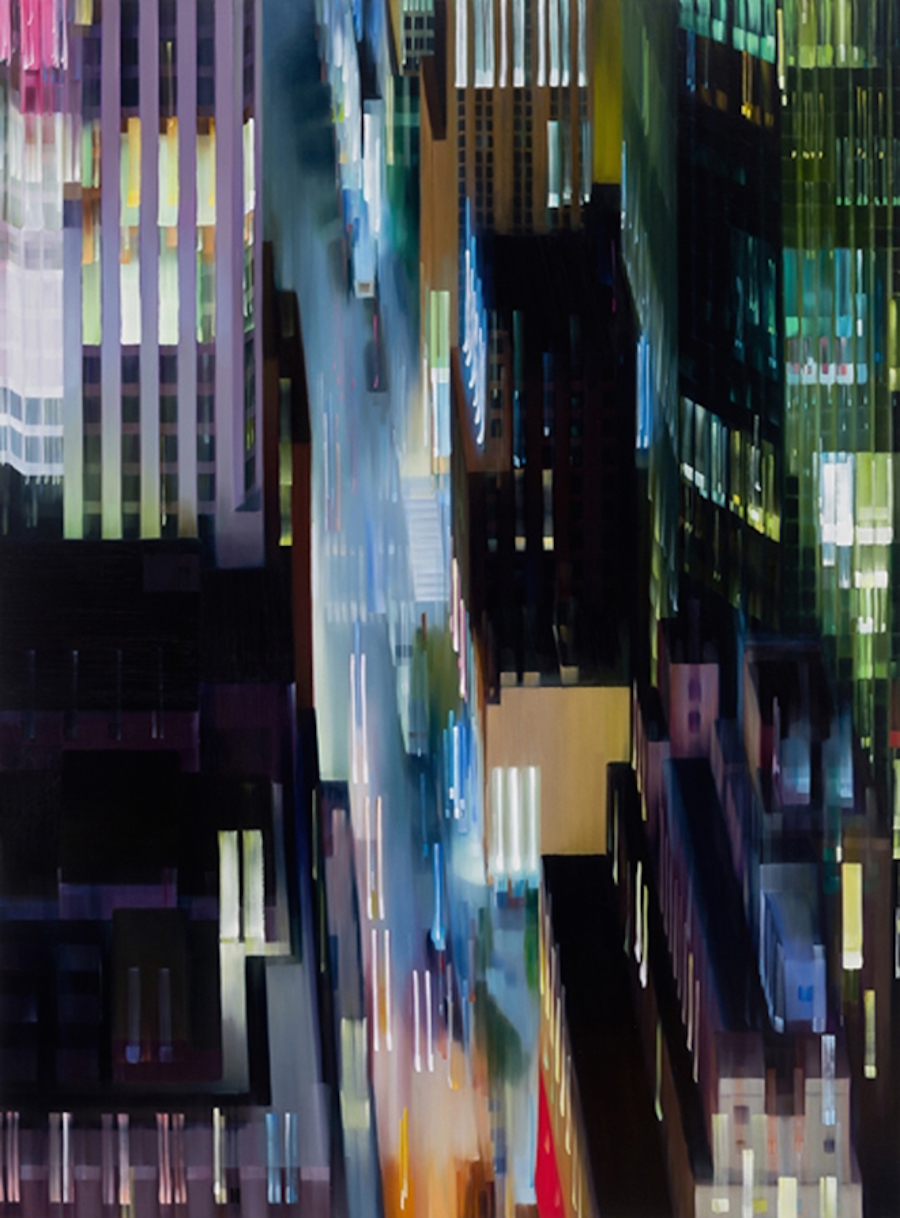Hyperrealistic Paintings of Urban Nighscapes1
