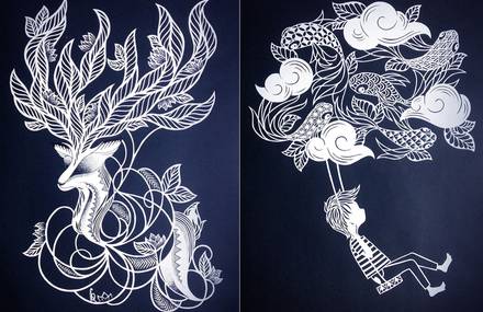 The Meticulous Paper Cuts of Karen Watanabe