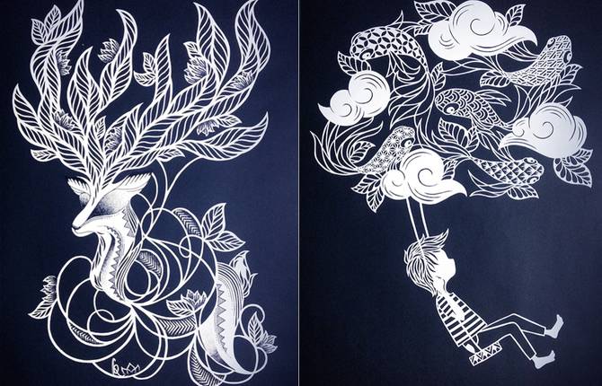 The Meticulous Paper Cuts of Karen Watanabe