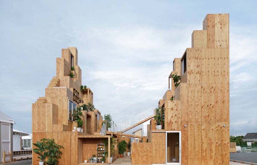 Maquette of a Rental Space Tower by Sou Fujimoto