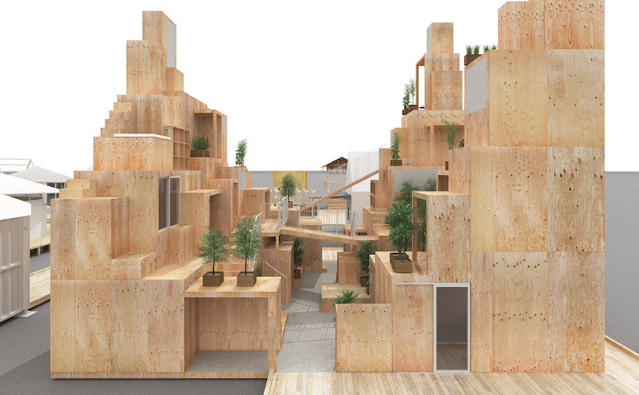 Maquette of a Rental Space Tower by Sou Fujimoto6