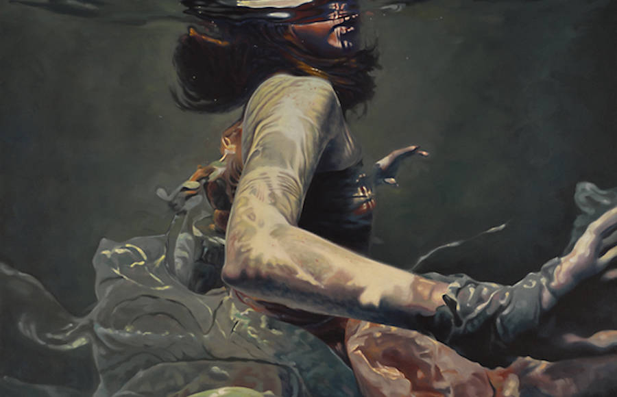 Dreamlike Underwater Oil Paintings by Mark Heine