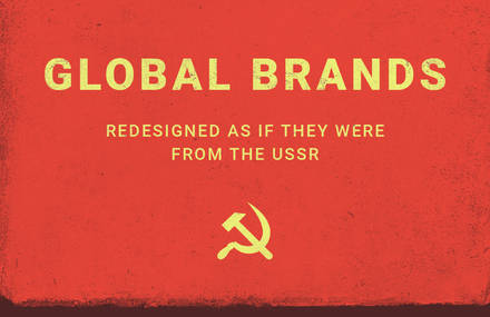 Brands Redesigned in Soviet Style
