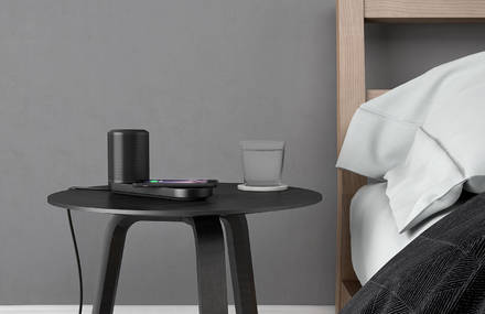 Wireless Charging Station & Speaker