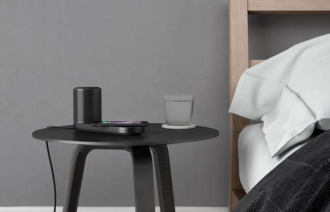 Wireless Charging Station & Speaker