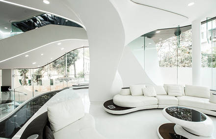 Futuristic Melting House in India