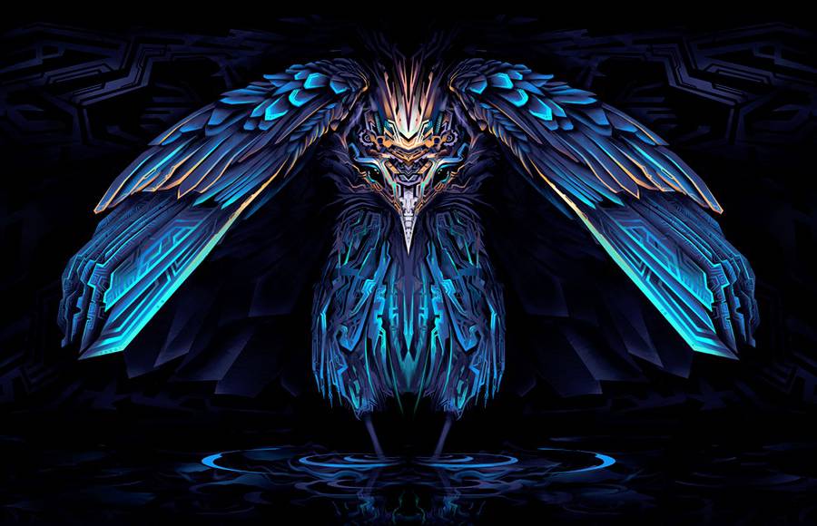 Colorful Digital Illustrations of Animals