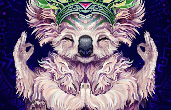 Colorful Digital Illustrations of Animals