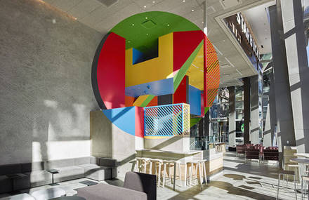 Single-Perspective Installations by Georges Rousse