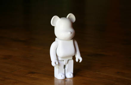 Bearbrick Porcelain Sculpture