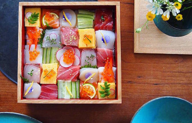 Mosaic Sushi Trend Turns Lunches Into Visual Works