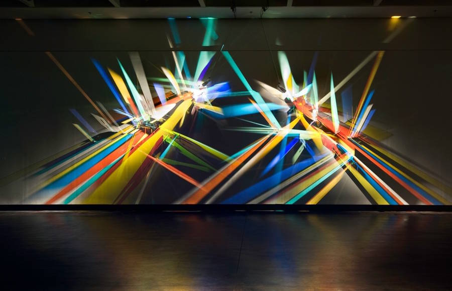 Stunning Paintings Made with Refracting Light