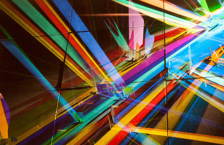 Stunning Paintings Made with Refracting Light