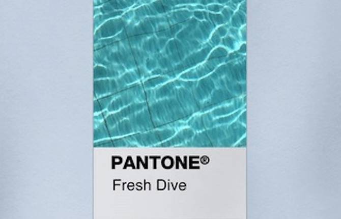 Animated Summertime Vibes Pantone Swatches