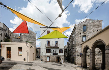 Beautiful Sails Installation in Sardinia