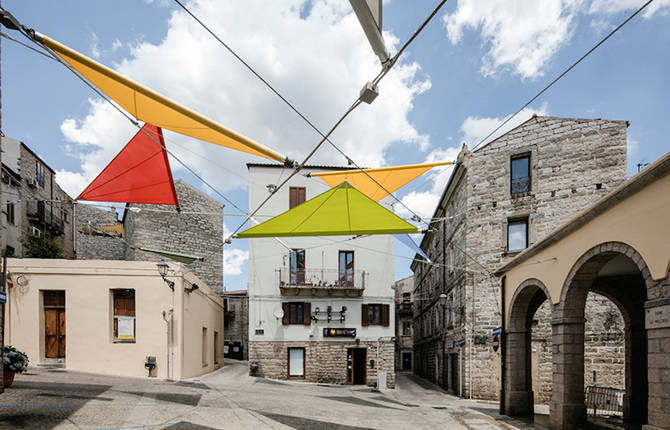 Beautiful Sails Installation in Sardinia