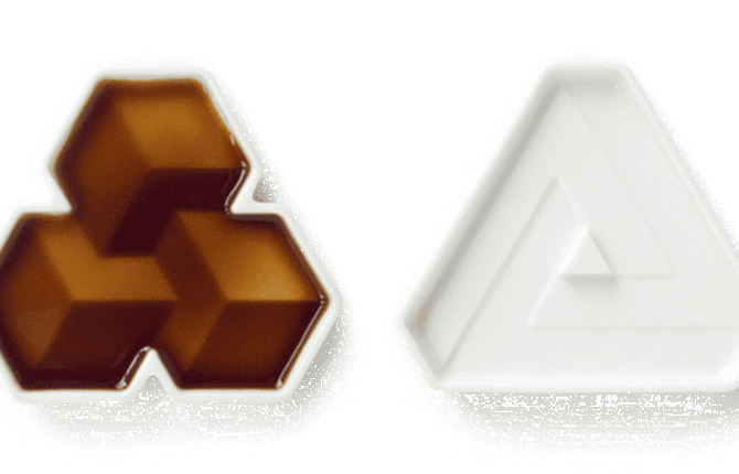 Creative Geometric Soy Sauce Dishes