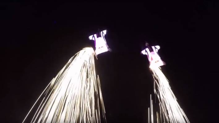 Shooting Stars Wingsuit Flyers