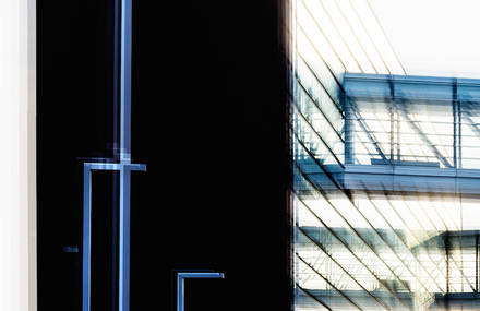 Abstract Copenhagen Architecture Deconstruction