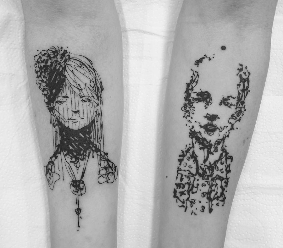 Accurate Characters Tattoos-1