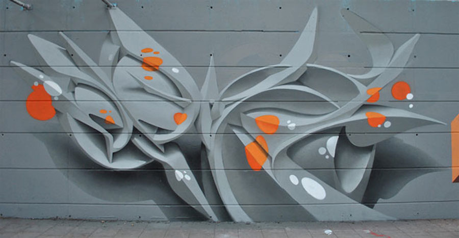 Beautiful Graffiti and Murals by Peeta-12