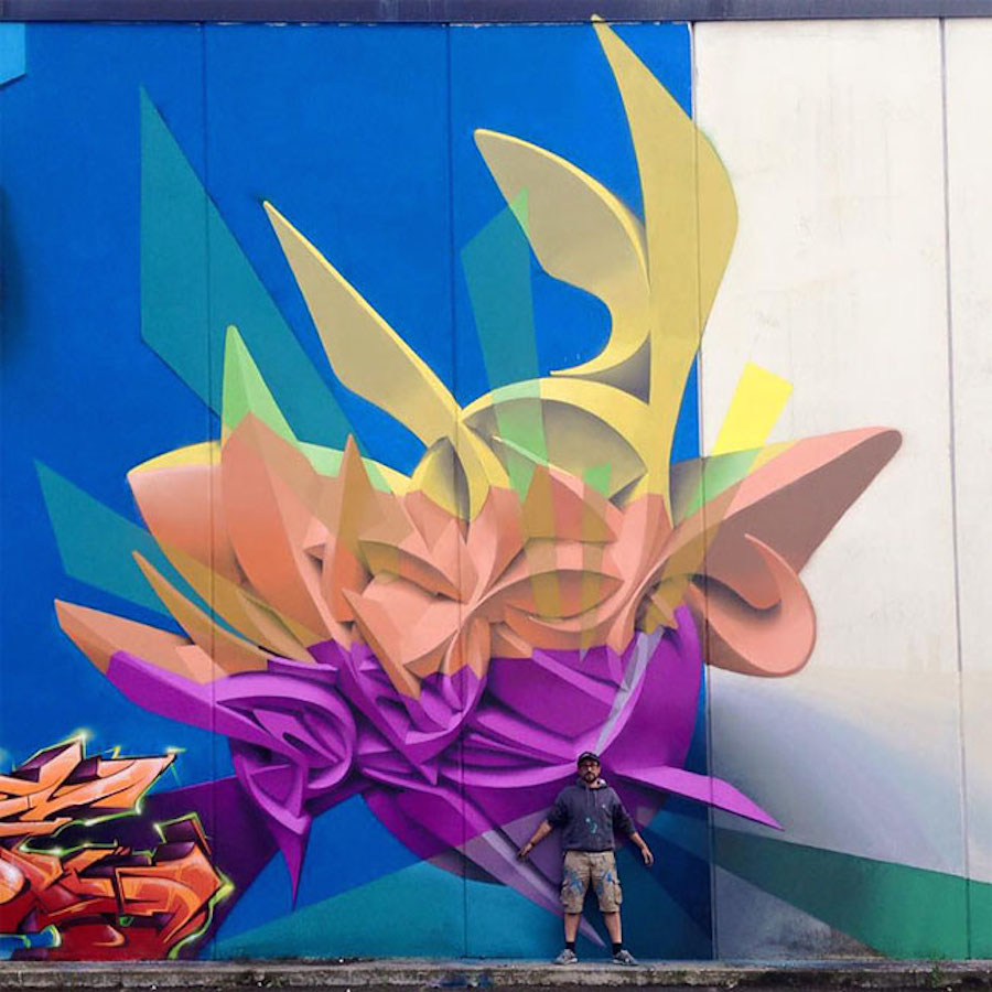 Beautiful Graffiti and Murals by Peeta-4