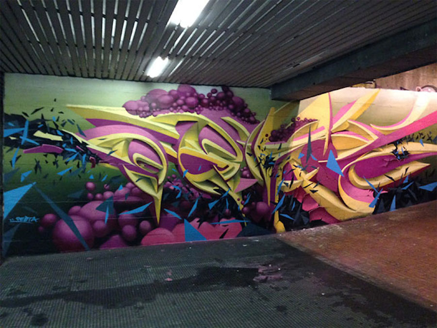 Beautiful Graffiti and Murals by Peeta-7